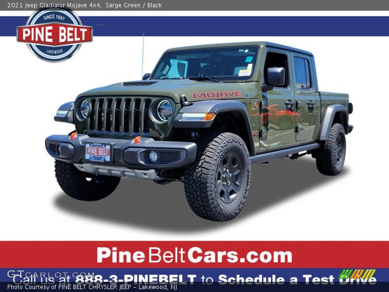 Sarge Green / Black 2021 Jeep Gladiator Mojave 4x4