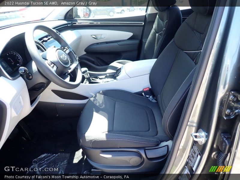 Amazon Gray / Gray 2022 Hyundai Tucson SE AWD