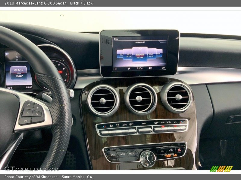 Black / Black 2018 Mercedes-Benz C 300 Sedan