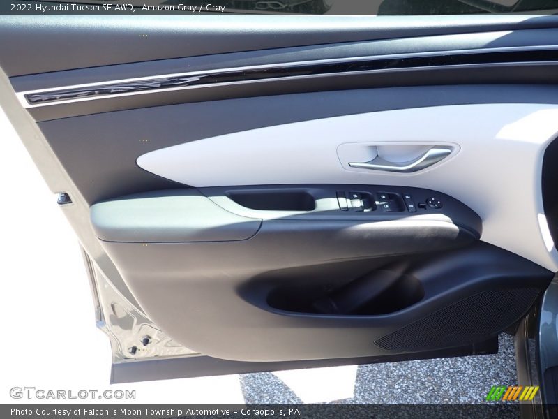 Amazon Gray / Gray 2022 Hyundai Tucson SE AWD