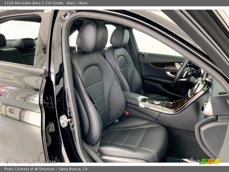 Black / Black 2018 Mercedes-Benz C 300 Sedan
