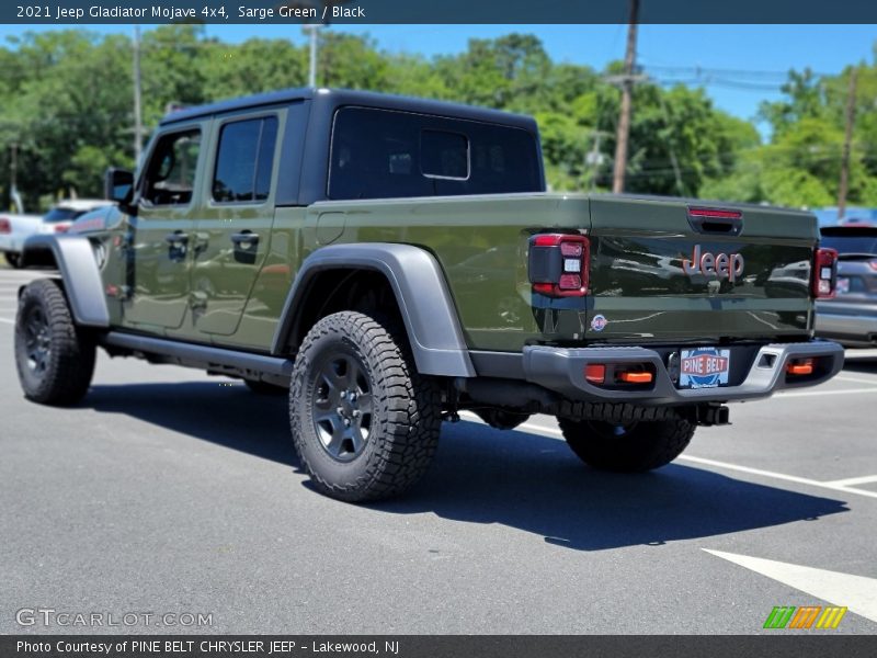 Sarge Green / Black 2021 Jeep Gladiator Mojave 4x4