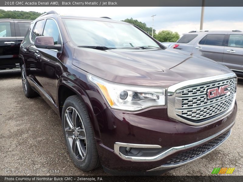  2018 Acadia Denali AWD Black Cherry Metallic