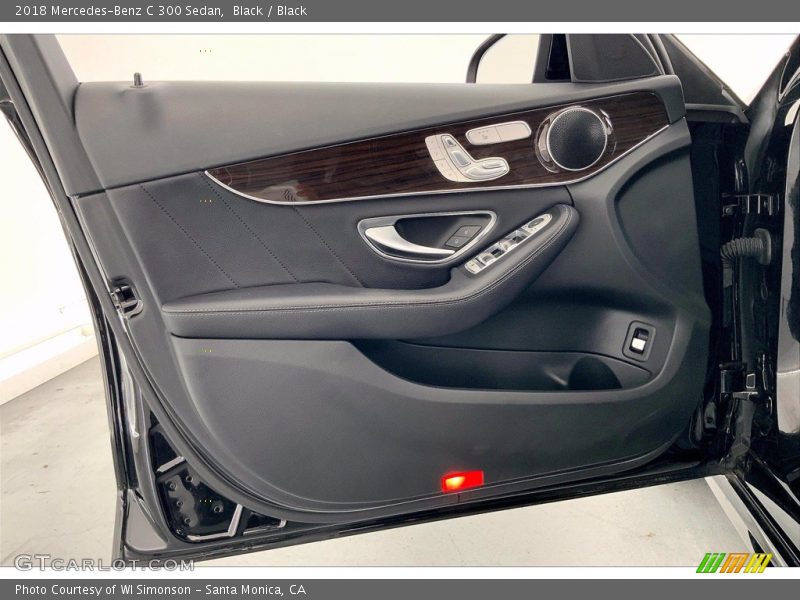 Black / Black 2018 Mercedes-Benz C 300 Sedan