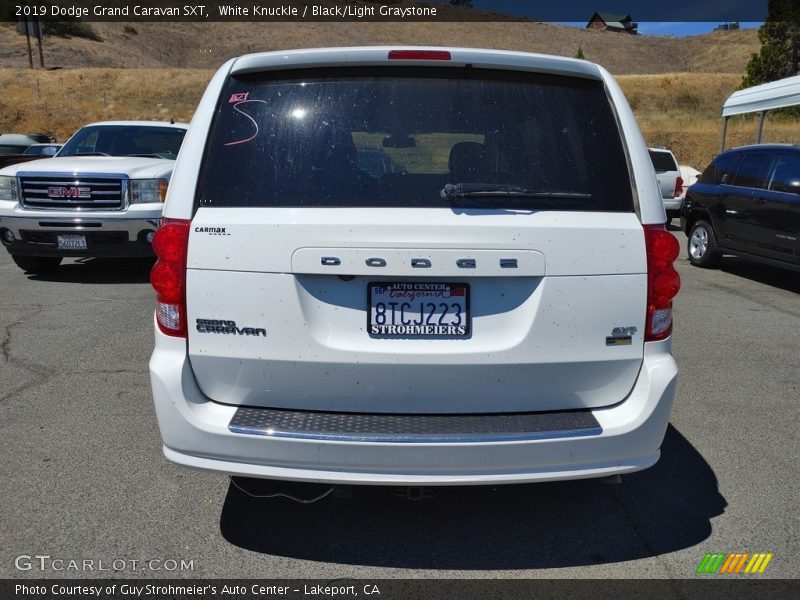 White Knuckle / Black/Light Graystone 2019 Dodge Grand Caravan SXT