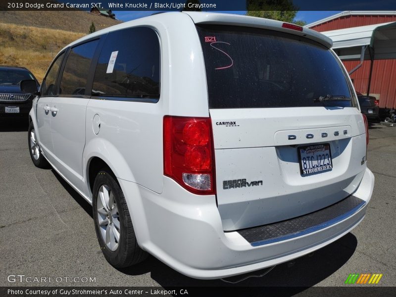 White Knuckle / Black/Light Graystone 2019 Dodge Grand Caravan SXT