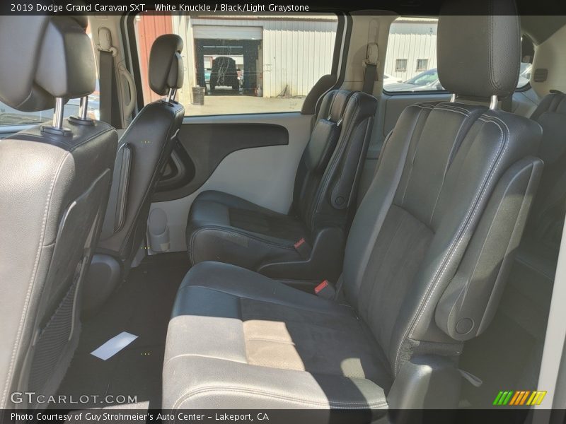 White Knuckle / Black/Light Graystone 2019 Dodge Grand Caravan SXT