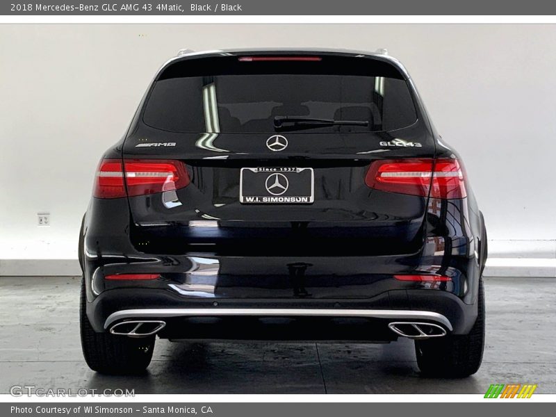 Black / Black 2018 Mercedes-Benz GLC AMG 43 4Matic