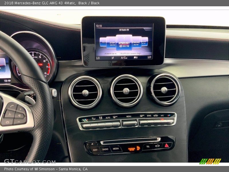 Black / Black 2018 Mercedes-Benz GLC AMG 43 4Matic