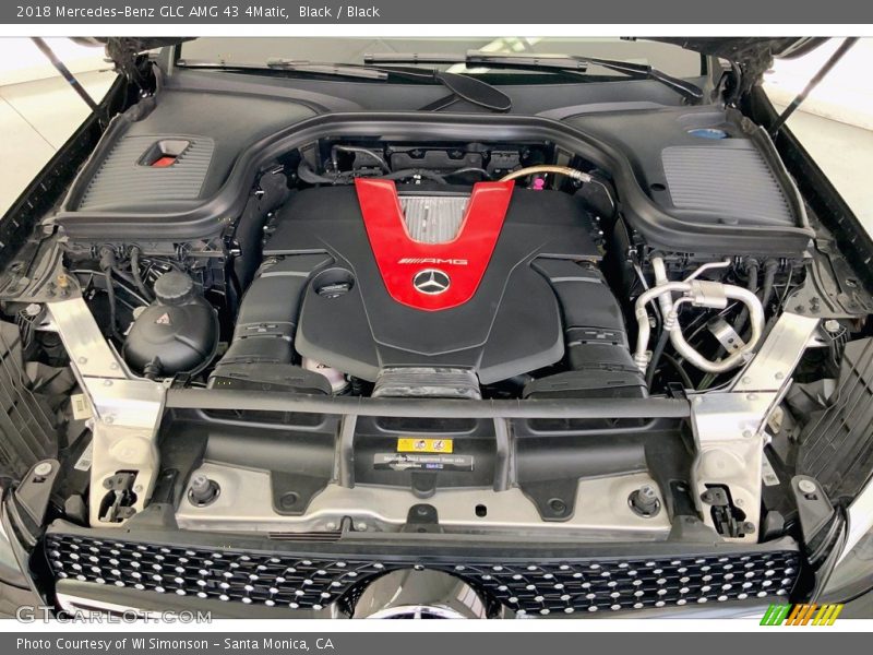 Black / Black 2018 Mercedes-Benz GLC AMG 43 4Matic