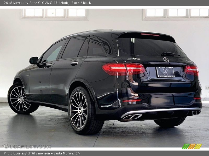 Black / Black 2018 Mercedes-Benz GLC AMG 43 4Matic