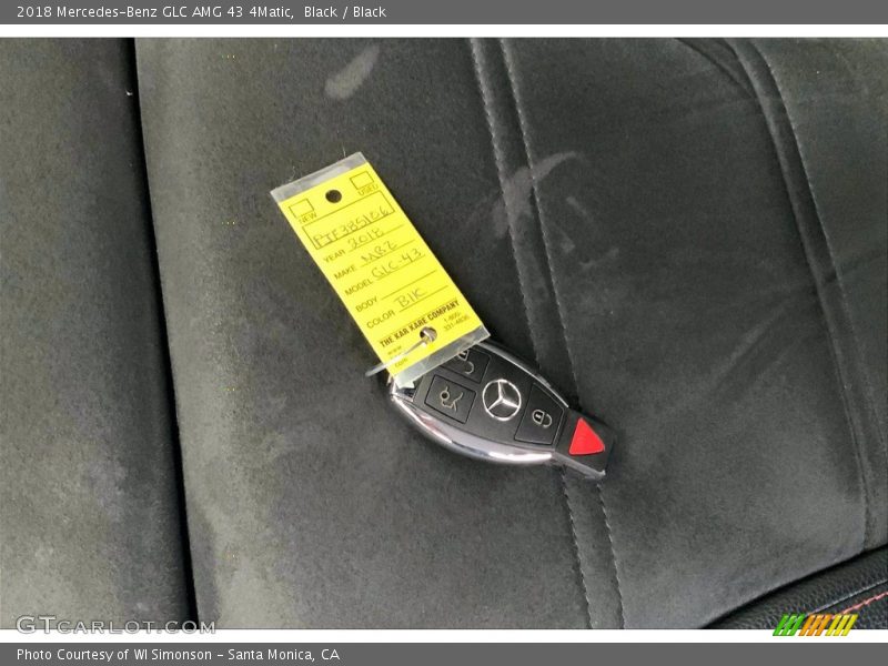 Black / Black 2018 Mercedes-Benz GLC AMG 43 4Matic