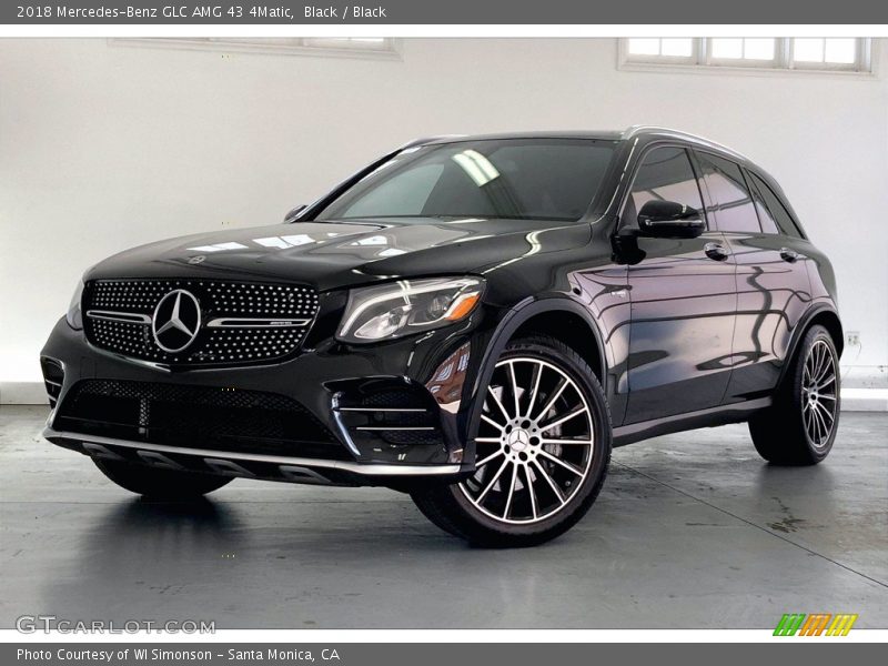 Black / Black 2018 Mercedes-Benz GLC AMG 43 4Matic