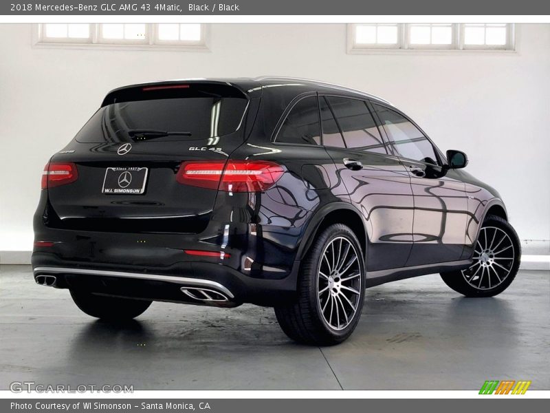 Black / Black 2018 Mercedes-Benz GLC AMG 43 4Matic