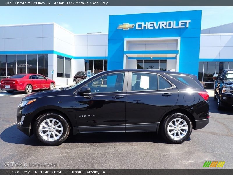 Mosaic Black Metallic / Ash Gray 2020 Chevrolet Equinox LS