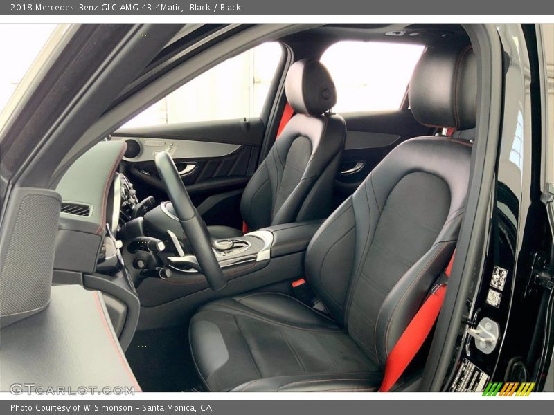 Black / Black 2018 Mercedes-Benz GLC AMG 43 4Matic