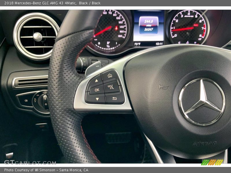 Black / Black 2018 Mercedes-Benz GLC AMG 43 4Matic