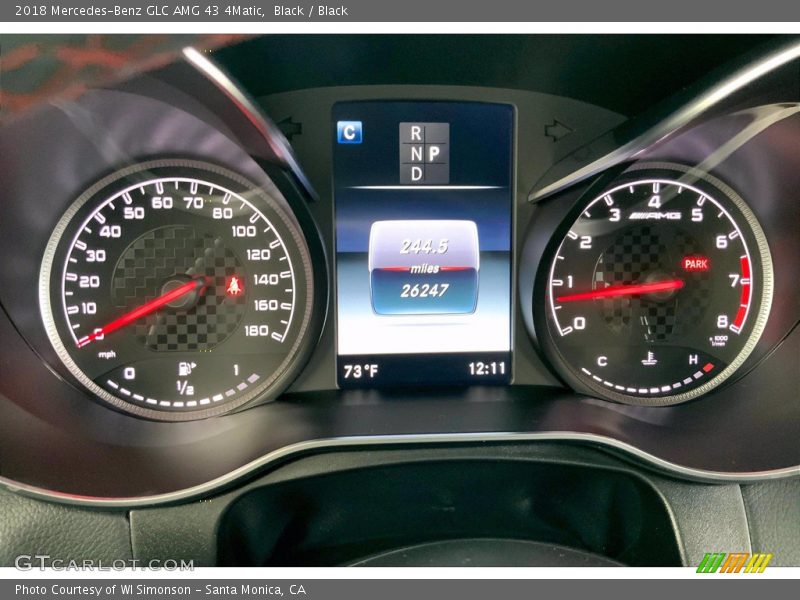 Black / Black 2018 Mercedes-Benz GLC AMG 43 4Matic