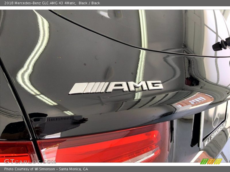 Black / Black 2018 Mercedes-Benz GLC AMG 43 4Matic