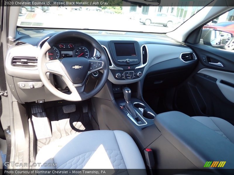 Mosaic Black Metallic / Ash Gray 2020 Chevrolet Equinox LS