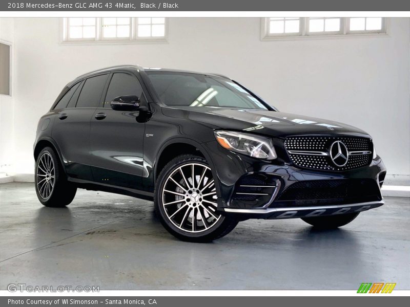 Black / Black 2018 Mercedes-Benz GLC AMG 43 4Matic
