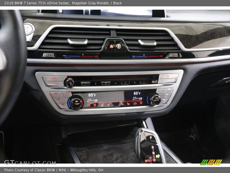 Controls of 2018 7 Series 750i xDrive Sedan