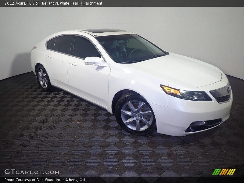 Bellanova White Pearl / Parchment 2012 Acura TL 3.5