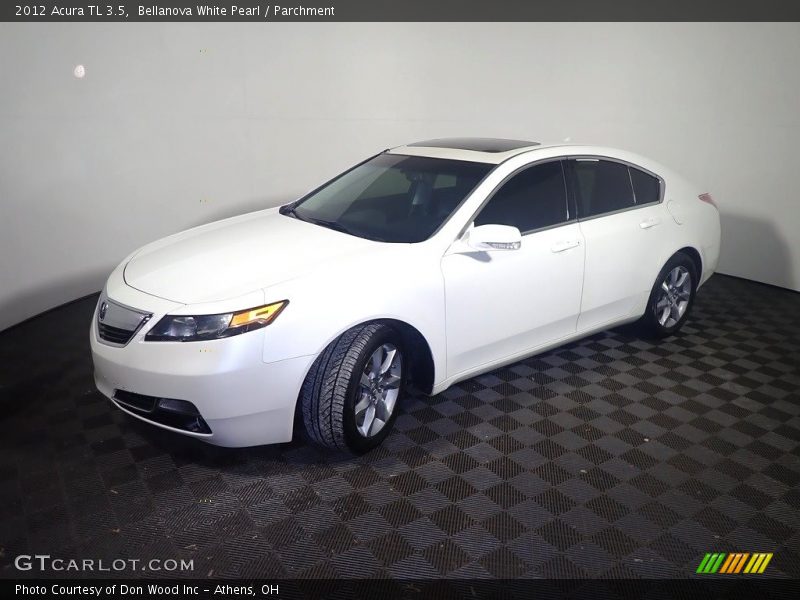 Bellanova White Pearl / Parchment 2012 Acura TL 3.5