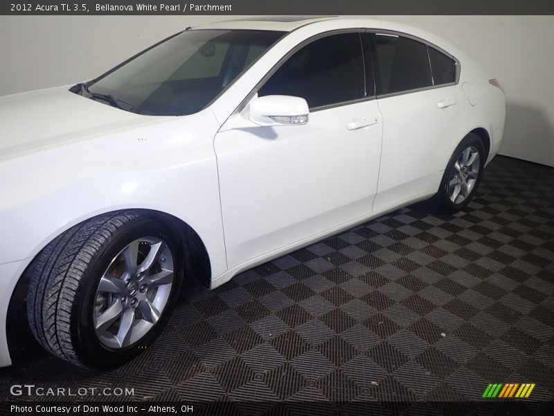 Bellanova White Pearl / Parchment 2012 Acura TL 3.5