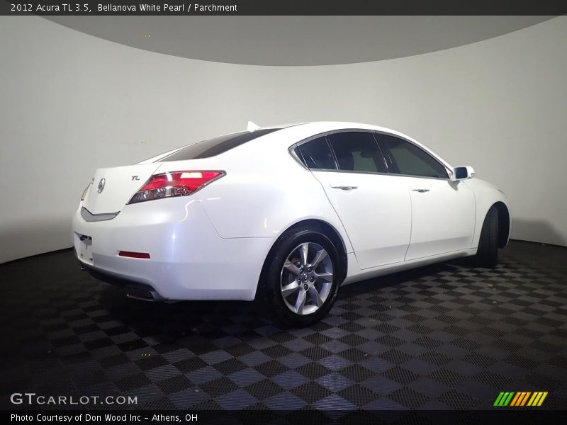 Bellanova White Pearl / Parchment 2012 Acura TL 3.5