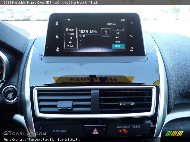 Alloy Silver Metallic / Black 2018 Mitsubishi Eclipse Cross SE S-AWC