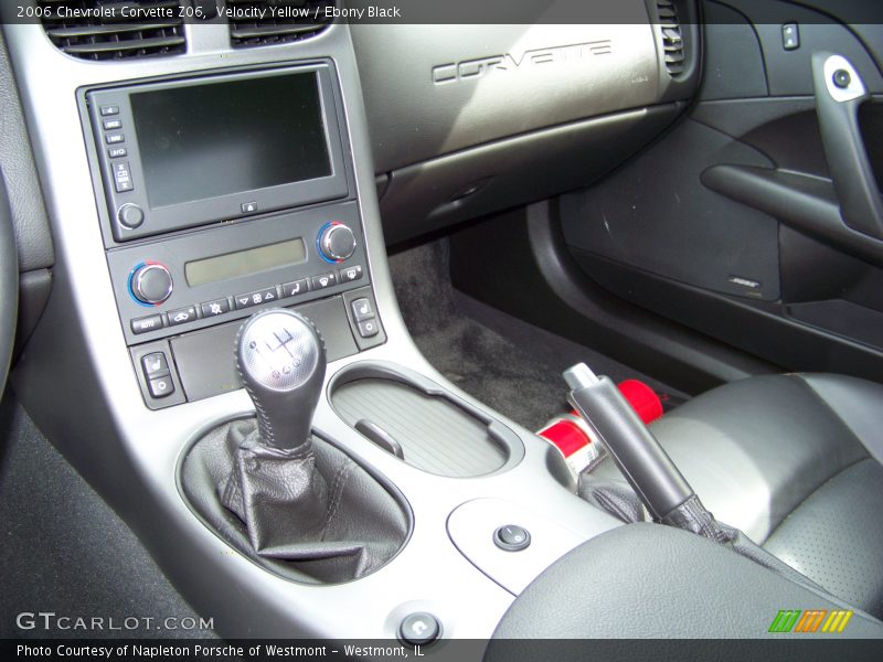 Velocity Yellow / Ebony Black 2006 Chevrolet Corvette Z06