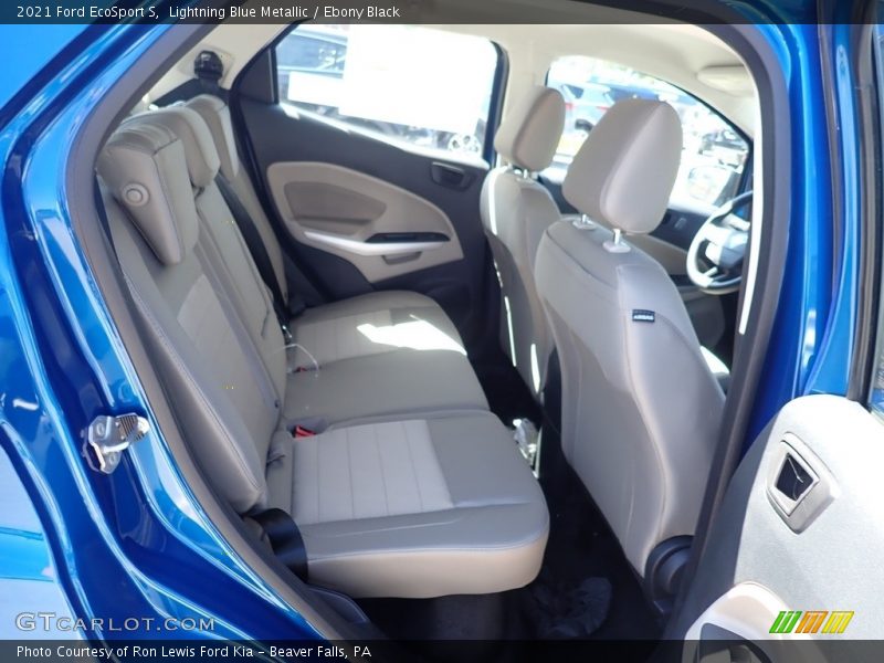 Lightning Blue Metallic / Ebony Black 2021 Ford EcoSport S