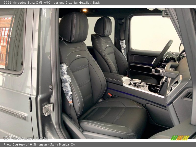 Front Seat of 2021 G 63 AMG