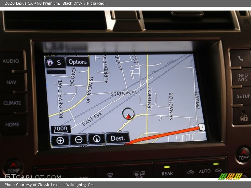 Navigation of 2020 GX 460 Premium