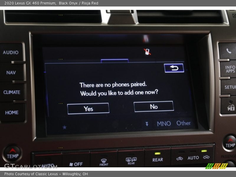 Black Onyx / Rioja Red 2020 Lexus GX 460 Premium