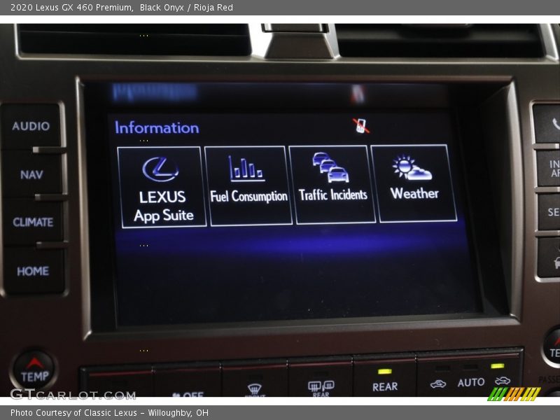 Black Onyx / Rioja Red 2020 Lexus GX 460 Premium