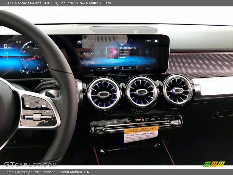 Mountain Grey Metallic / Black 2021 Mercedes-Benz GLB 250