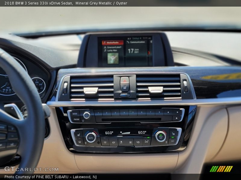 Mineral Grey Metallic / Oyster 2018 BMW 3 Series 330i xDrive Sedan