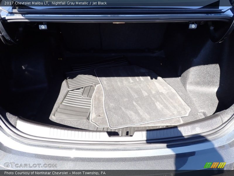 Nightfall Gray Metallic / Jet Black 2017 Chevrolet Malibu LT