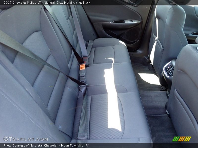 Nightfall Gray Metallic / Jet Black 2017 Chevrolet Malibu LT