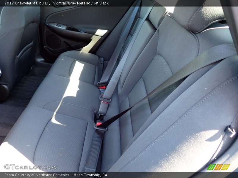 Nightfall Gray Metallic / Jet Black 2017 Chevrolet Malibu LT