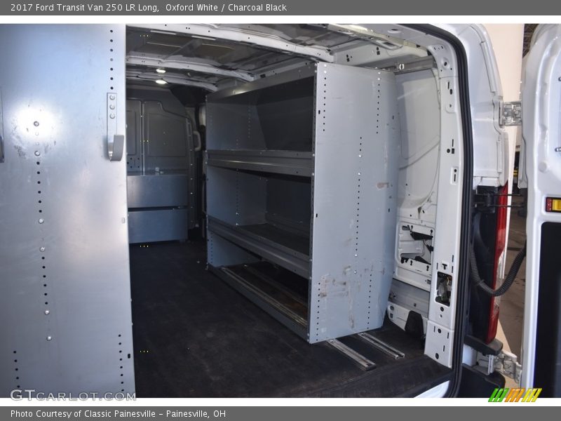 Oxford White / Charcoal Black 2017 Ford Transit Van 250 LR Long