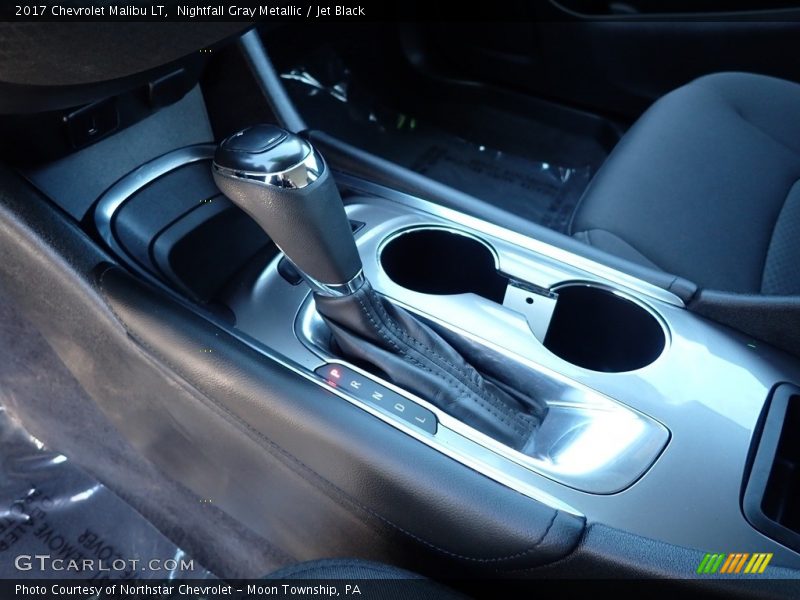 Nightfall Gray Metallic / Jet Black 2017 Chevrolet Malibu LT