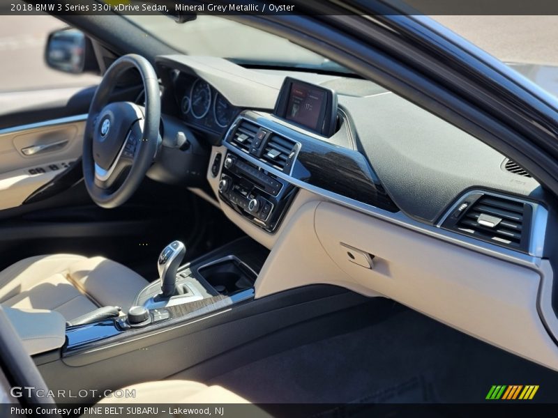 Mineral Grey Metallic / Oyster 2018 BMW 3 Series 330i xDrive Sedan