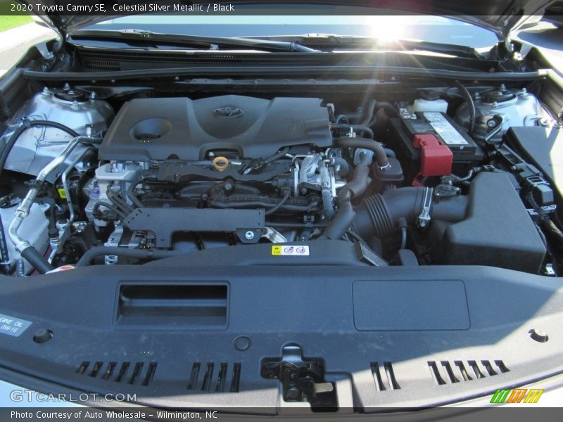 Celestial Silver Metallic / Black 2020 Toyota Camry SE