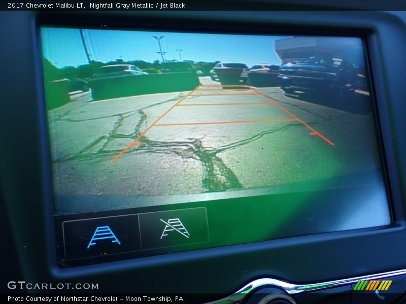 Nightfall Gray Metallic / Jet Black 2017 Chevrolet Malibu LT