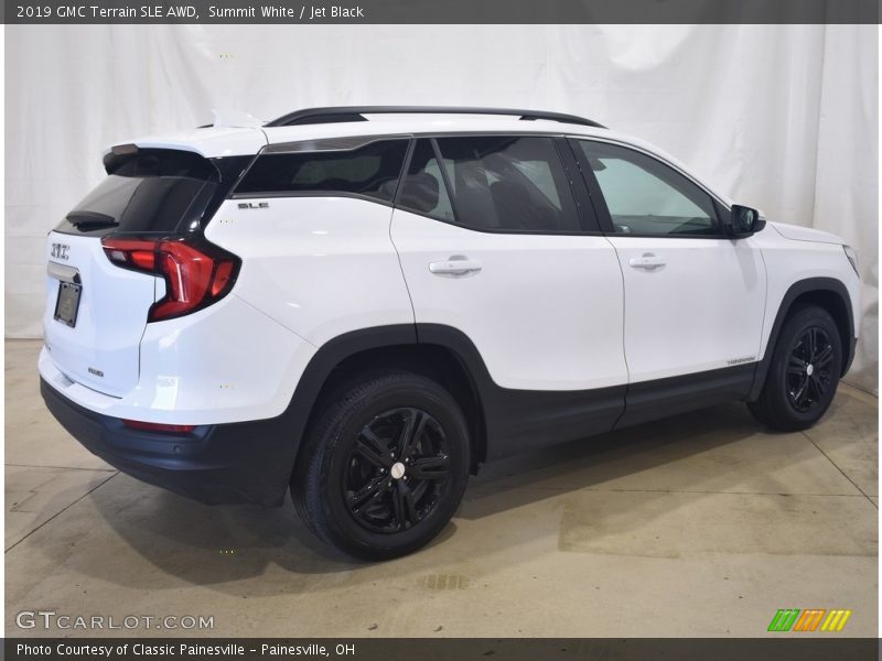 Summit White / Jet Black 2019 GMC Terrain SLE AWD