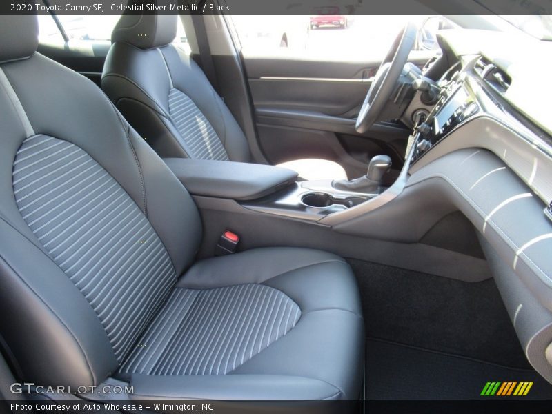 Celestial Silver Metallic / Black 2020 Toyota Camry SE