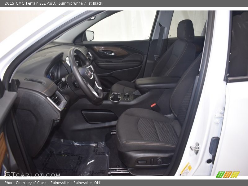 Summit White / Jet Black 2019 GMC Terrain SLE AWD
